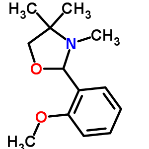 30094-06-5  2-(2-methoxyphenyl)-3,4,4-trimethyl-1,3-oxazolidine
