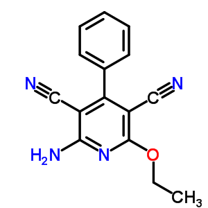 30464-12-1  2-amino-6-ethoxy-4-phenylpyridine-3,5-dicarbonitrile
