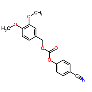 31558-53-9  4-cyanophenyl 3,4-dimethoxybenzyl carbonate