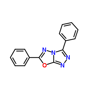 32550-72-4  3,6-diphenyl[1,2,4]triazolo[3,4-b][1,3,4]oxadiazole