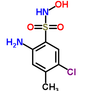 36110-09-5  2-amino-5-chloro-N-hydroxy-4-methylbenzenesulfonamide