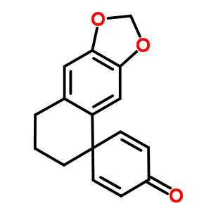 40135-90-8  7',8'-dihydro-4H,6'H-spiro[cyclohexa-2,5-diene-1,5'-naphtho[2,3-d][1,3]dioxol]-4-one