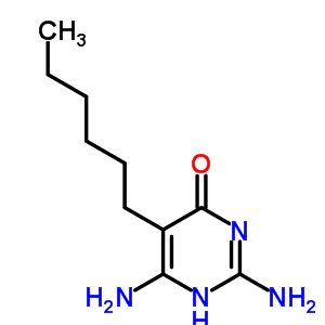 4038-53-3  2,6-diamino-5-hexylpyrimidin-4(1H)-one