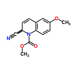 40448-92-8  methyl 2-cyano-6-methoxyquinoline-1(2H)-carboxylate