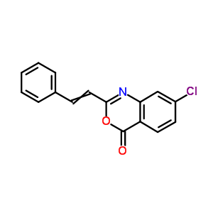 40728-84-5  7-chloro-2-(2-phenylethenyl)-4H-3,1-benzoxazin-4-one