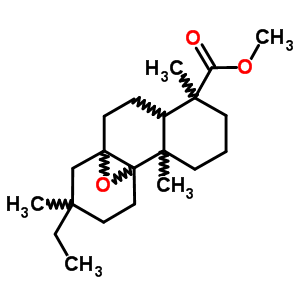 42855-38-9;42855-40-3  methyl 8,9-epoxypimaran-18-oate