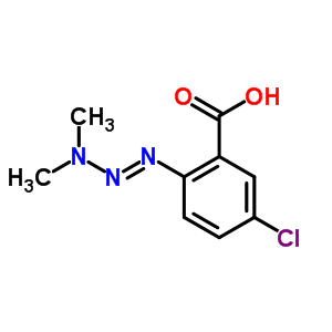 52570-58-8  5-chloro-2-[(1E)-3,3-dimethyltriaz-1-en-1-yl]benzoic acid