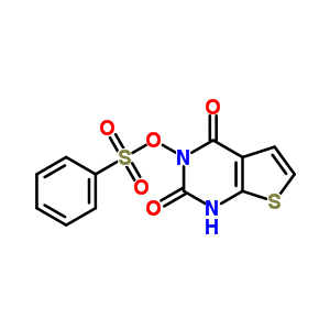53229-48-4  3-[(phenylsulfonyl)oxy]thieno[2,3-d]pyrimidine-2,4(1H,3H)-dione