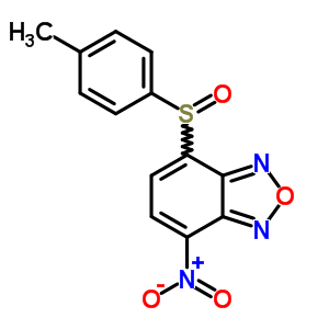 53619-67-3  4-[(4-methylphenyl)sulfinyl]-7-nitro-2,1,3-benzoxadiazole