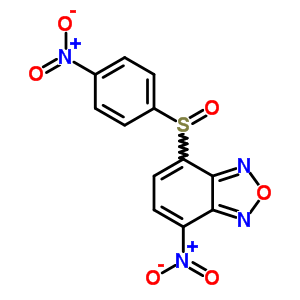 53619-70-8  4-nitro-7-[(4-nitrophenyl)sulfinyl]-2,1,3-benzoxadiazole