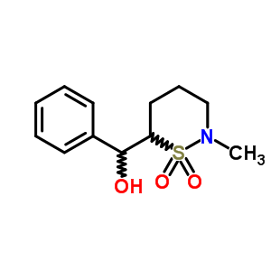 54531-85-0  (2-methyl-1,1-dioxido-1,2-thiazinan-6-yl)(phenyl)methanol