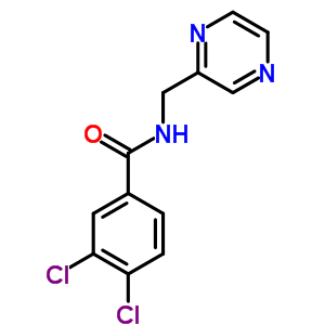 55316-27-3  3,4-dichloro-N-(pyrazin-2-ylmethyl)benzamide