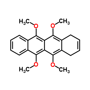 58977-03-0  5,6,11,12-tetramethoxy-1,4-dihydrotetracene