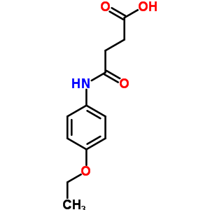 59256-45-0  4-[(4-ethoxyphenyl)amino]-4-oxobutanoic acid