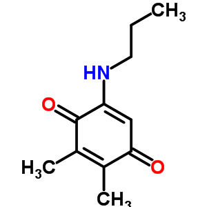 64960-86-7  2,3-dimethyl-5-(propylamino)cyclohexa-2,5-diene-1,4-dione