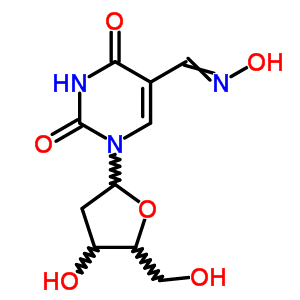 66145-80-0  1-(2-deoxypentofuranosyl)-5-[(hydroxyimino)methyl]pyrimidine-2,4(1H,3H)-dione