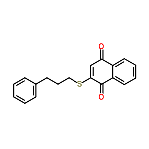 67304-41-0  2-[(3-phenylpropyl)sulfanyl]naphthalene-1,4-dione