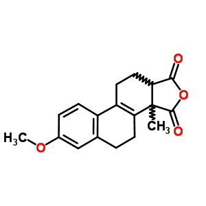 67390-39-0  7-methoxy-3a-methyl-3a,4,5,10,11,11a-hexahydrophenanthro[1,2-c]furan-1,3-dione