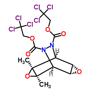 69496-46-4  bis(2,2,2-trichloroethyl) (1S,2R,4S,5S,6S,8R)-2,4-dimethyl-3,7-dioxa-9,10-diazatetracyclo[3.3.2.0~2,4~.0~6,8~]decane-9,10-dicarboxylate