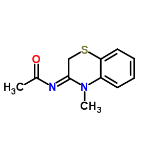 70413-85-3  N-[(3E)-4-methyl-2H-1,4-benzothiazin-3(4H)-ylidene]acetamide