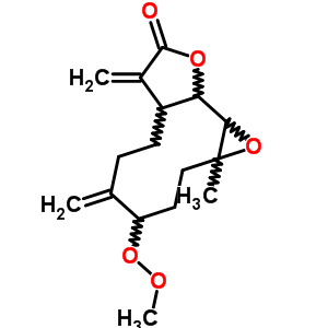 71277-24-2  1a-methyl-5,8-dimethylidene-4-(methylperoxy)decahydrooxireno[9,10]cyclodeca[1,2-b]furan-9(1aH)-one