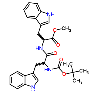 72254-56-9  methyl N-(tert-butoxycarbonyl)tryptophyltryptophanate
