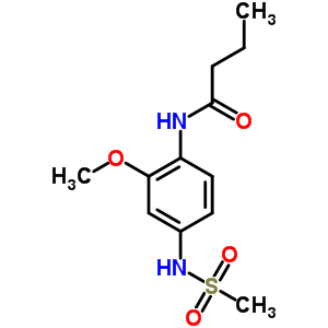 78701-57-2  N-{2-methoxy-4-[(methylsulfonyl)amino]phenyl}butanamide