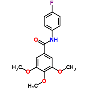 796-59-8  N-(4-fluorophenyl)-3,4,5-trimethoxybenzamide