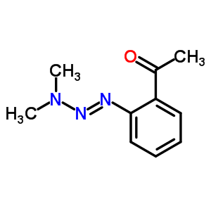 91860-71-8  1-{2-[(1E)-3,3-dimethyltriaz-1-en-1-yl]phenyl}ethanone