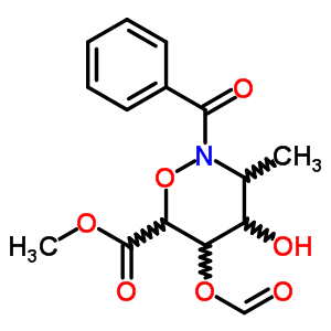 92647-62-6  methyl 2-benzoyl-5-(formyloxy)-4-hydroxy-3-methyl-1,2-oxazinane-6-carboxylate