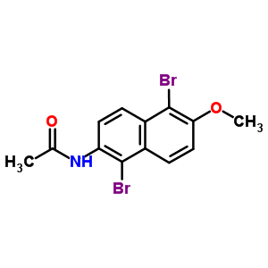 16198-80-4  N-(1,5-dibromo-6-methoxynaphthalen-2-yl)acetamide