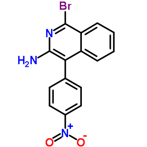 31309-65-6  1-bromo-4-(4-nitrophenyl)isoquinolin-3-amine