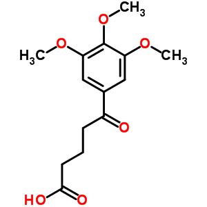 34759-04-1  5-oxo-5-(3,4,5-trimethoxyphenyl)pentanoic acid