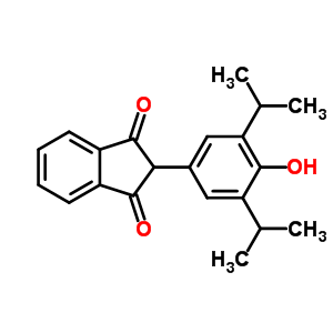 38354-23-3  2-[4-hydroxy-3,5-di(propan-2-yl)phenyl]-1H-indene-1,3(2H)-dione
