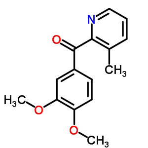 39574-37-3  (3,4-dimethoxyphenyl)(3-methylpyridin-2-yl)methanone