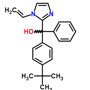 49822-85-7  (4-tert-butylphenyl)(1-ethenyl-1H-imidazol-2-yl)phenylmethanol