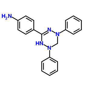 51808-19-6  4-(1,5-diphenyl-1,2,5,6-tetrahydro-1,2,4,5-tetrazin-3-yl)aniline