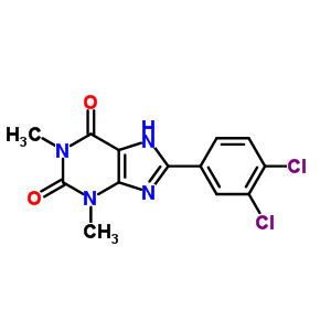 54013-58-0  8-(3,4-dichlorophenyl)-1,3-dimethyl-3,7-dihydro-1H-purine-2,6-dione