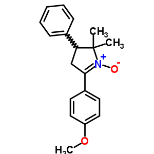 54254-55-6  5-(4-methoxyphenyl)-2,2-dimethyl-3-phenyl-3,4-dihydro-2H-pyrrole 1-oxide 54254-55-6  5-(4-methoxyphenyl)-2,2-dimethyl-3-phenyl-3,4-dihydro-2H-pyrrole 1-oxide