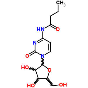 55726-29-9  4-(butanoylamino)-1-pentofuranosylpyrimidin-2(1H)-one