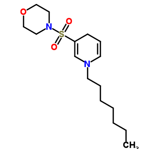 57965-19-2  4-[(1-heptyl-1,4-dihydropyridin-3-yl)sulfonyl]morpholine