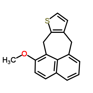 59463-66-0  6-methoxy-7,11-dihydronaphtho[1',8':4,5,6]cyclohepta[1,2-b]thiophene