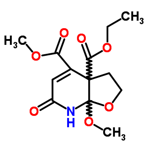 59909-63-6  3a-ethyl 4-methyl 7a-methoxy-6-oxo-2,3,7,7a-tetrahydrofuro[2,3-b]pyridine-3a,4(6H)-dicarboxylate