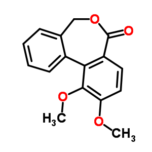 61441-05-2  1,2-dimethoxydibenzo[c,e]oxepin-5(7H)-one