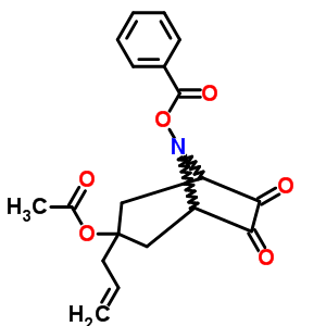 63321-98-2  8-(benzoyloxy)-6,7-dioxo-3-(prop-2-en-1-yl)-8-azabicyclo[3.2.1]oct-3-yl acetate