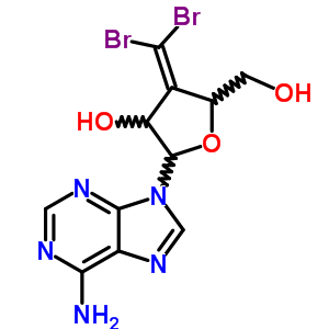 64775-04-8  9-[3-deoxy-3-(dibromomethylidene)pentofuranosyl]-9H-purin-6-amine