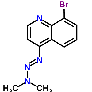 65340-82-1  8-bromo-4-[(1E)-3,3-dimethyltriaz-1-en-1-yl]quinoline