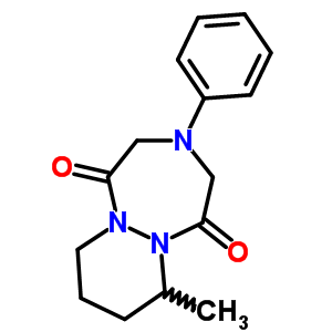 67744-75-6  7-methyl-3-phenylhexahydro-1H-pyridazino[1,2-a][1,2,5]triazepine-1,5(2H)-dione