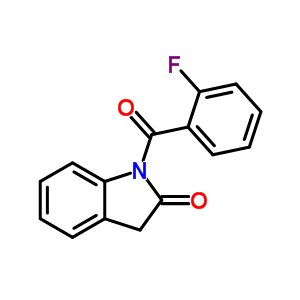 68770-72-9  1-(2-fluorobenzoyl)-1,3-dihydro-2H-indol-2-one