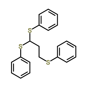 69519-81-9  1,1',1''-(propane-1,1,3-triyltrisulfanediyl)tribenzene